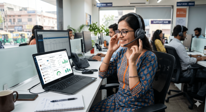 saadhye-edubrain-telecaller-admission-executive-calling-students-lead-followup-crm-support